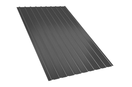 Профнастил С10-1100/1150-0,4- графит RAL 7024  2м